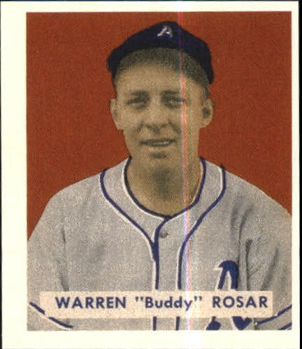 1949 Bowman #138 Buddy Rosar