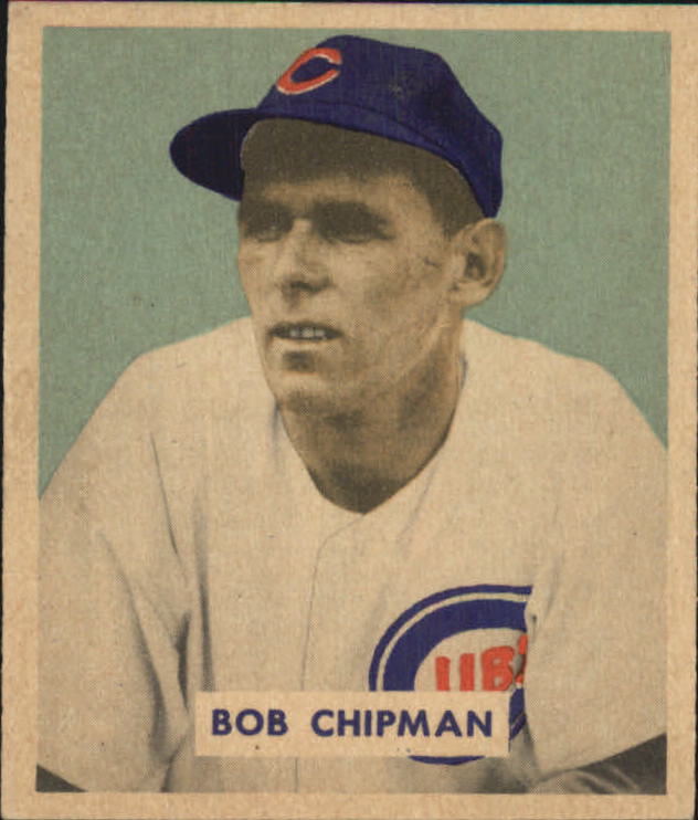 1949 Bowman #184 Bob Chipman RC