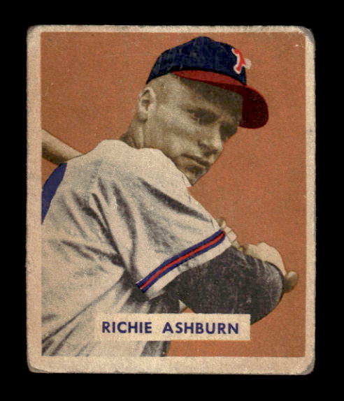 1949 Bowman #214 Richie Ashburn RC