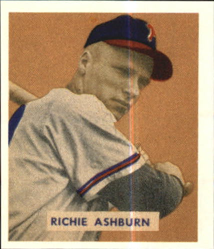 1949 Bowman #214 Richie Ashburn RC