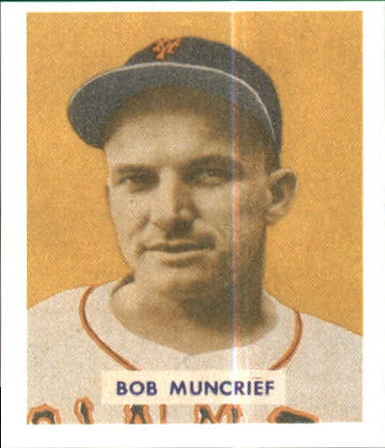 1949 Bowman #221 Bob Muncrief RC