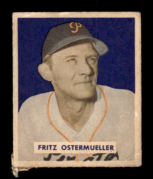 1949 Bowman #227 Fritz Ostermueller