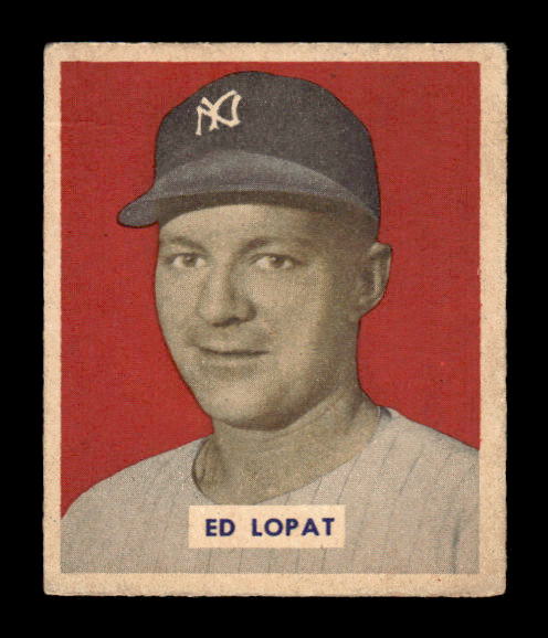 1949 Bowman #229 Ed Lopat RC