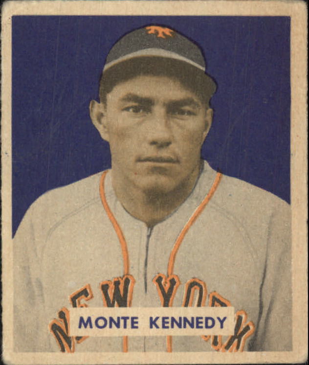 1949 Bowman #237 Monte Kennedy RC