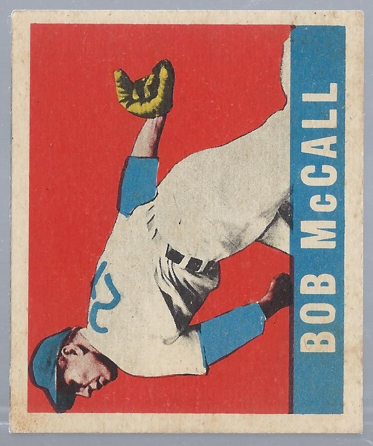 1949 Leaf #57 Bob McCall RC
