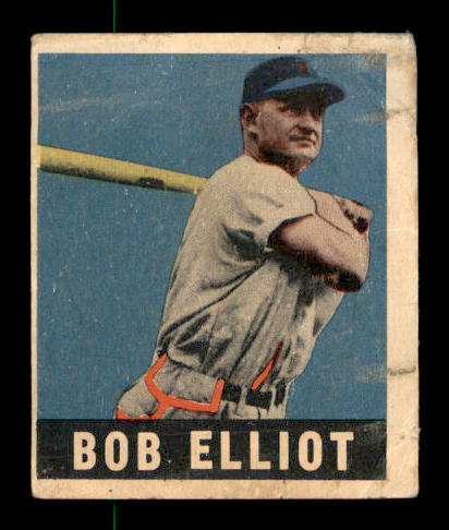 1949 Leaf #65 Bob Elliott UER