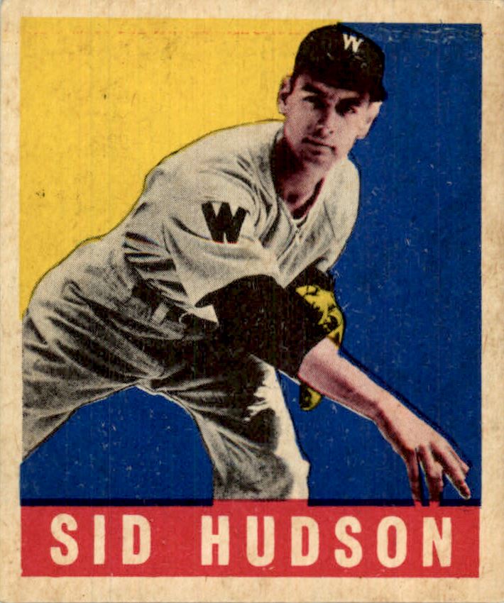 1949 Leaf #84 Sid Hudson