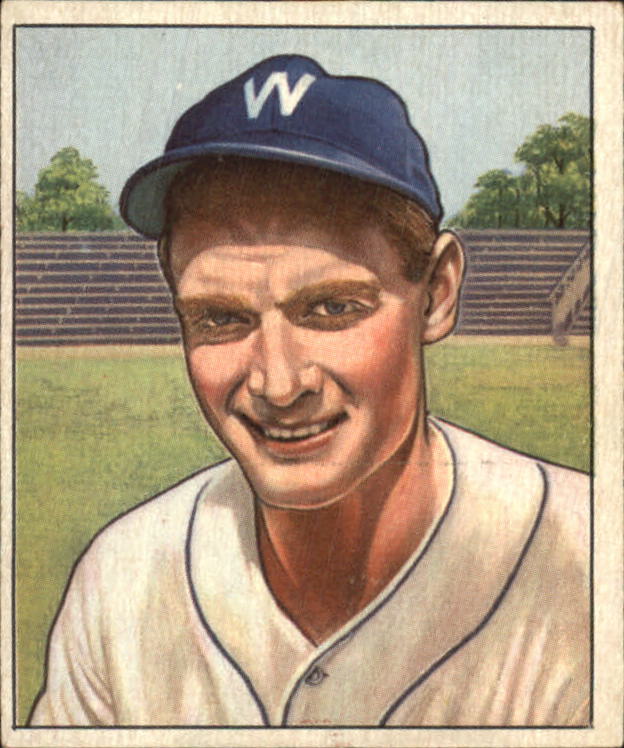 1950 Bowman #17 Sid Hudson