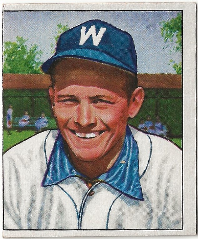 1950 Bowman #54 Gil Coan