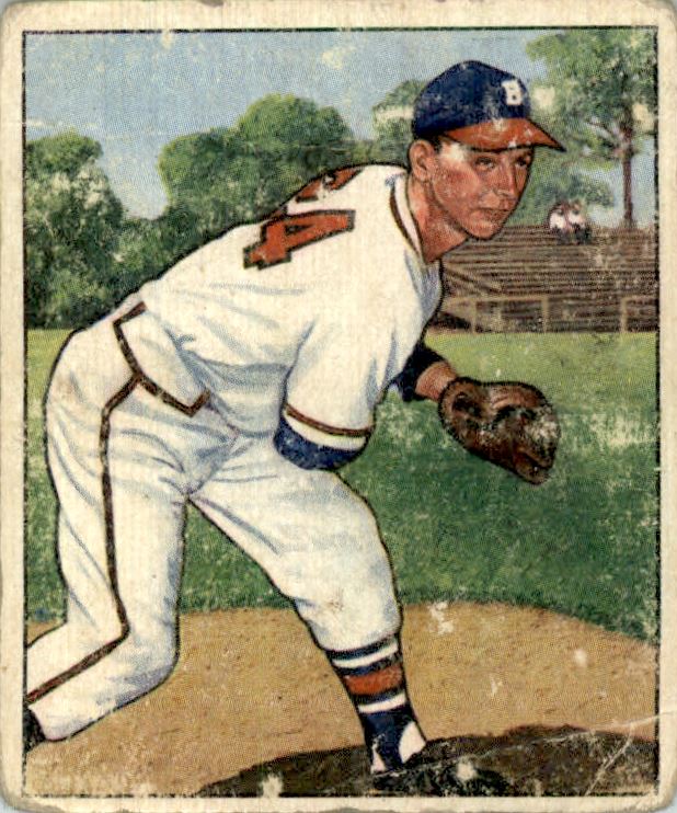 1950 Bowman 57 Vern Bickford FAIR