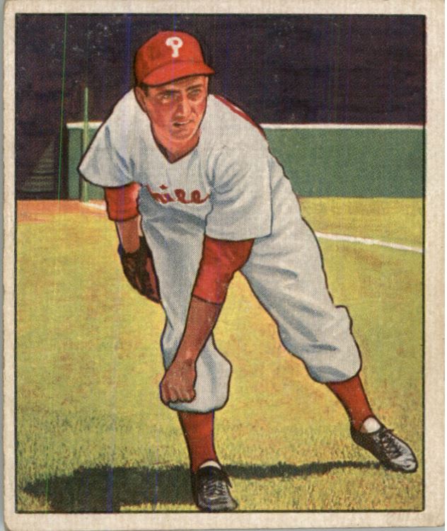 1950 Bowman #85 Ken Heintzelman