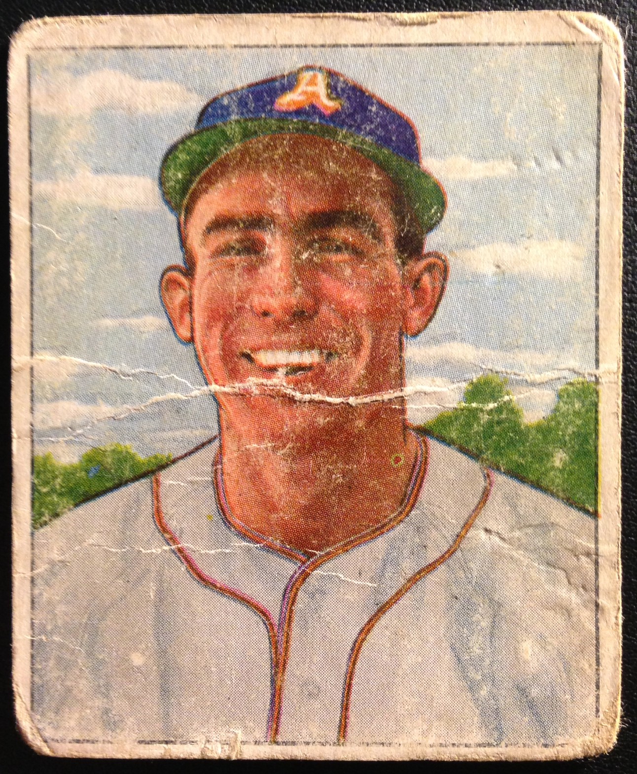 1950 Bowman #158 Paul Lehner