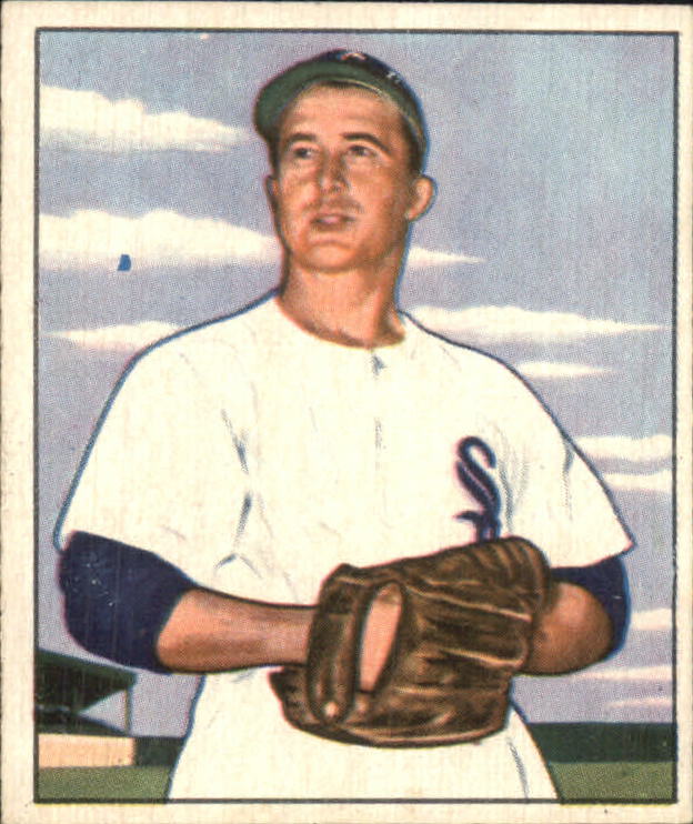 1950 Bowman #183 Mickey Haefner