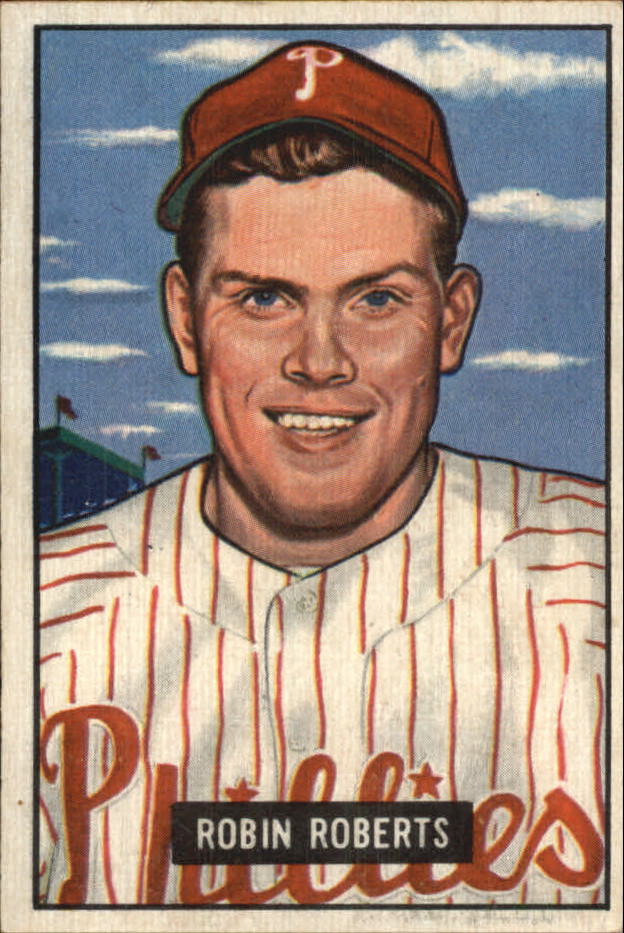 1951 Bowman #3 Robin Roberts