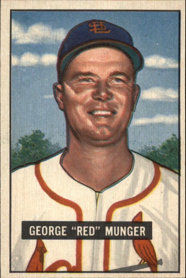1951 Bowman #11 George Munger