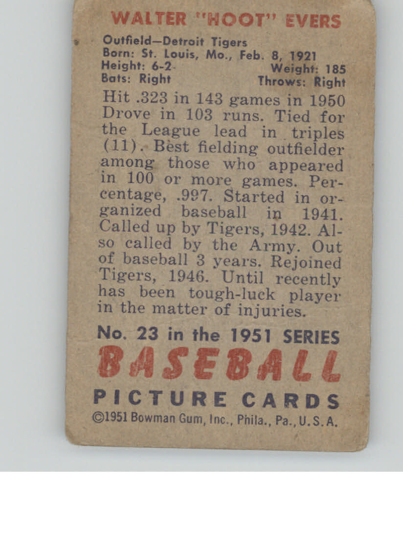 1951 BOWMAN BASEBALL ASSORTED SINGLES U-PICK