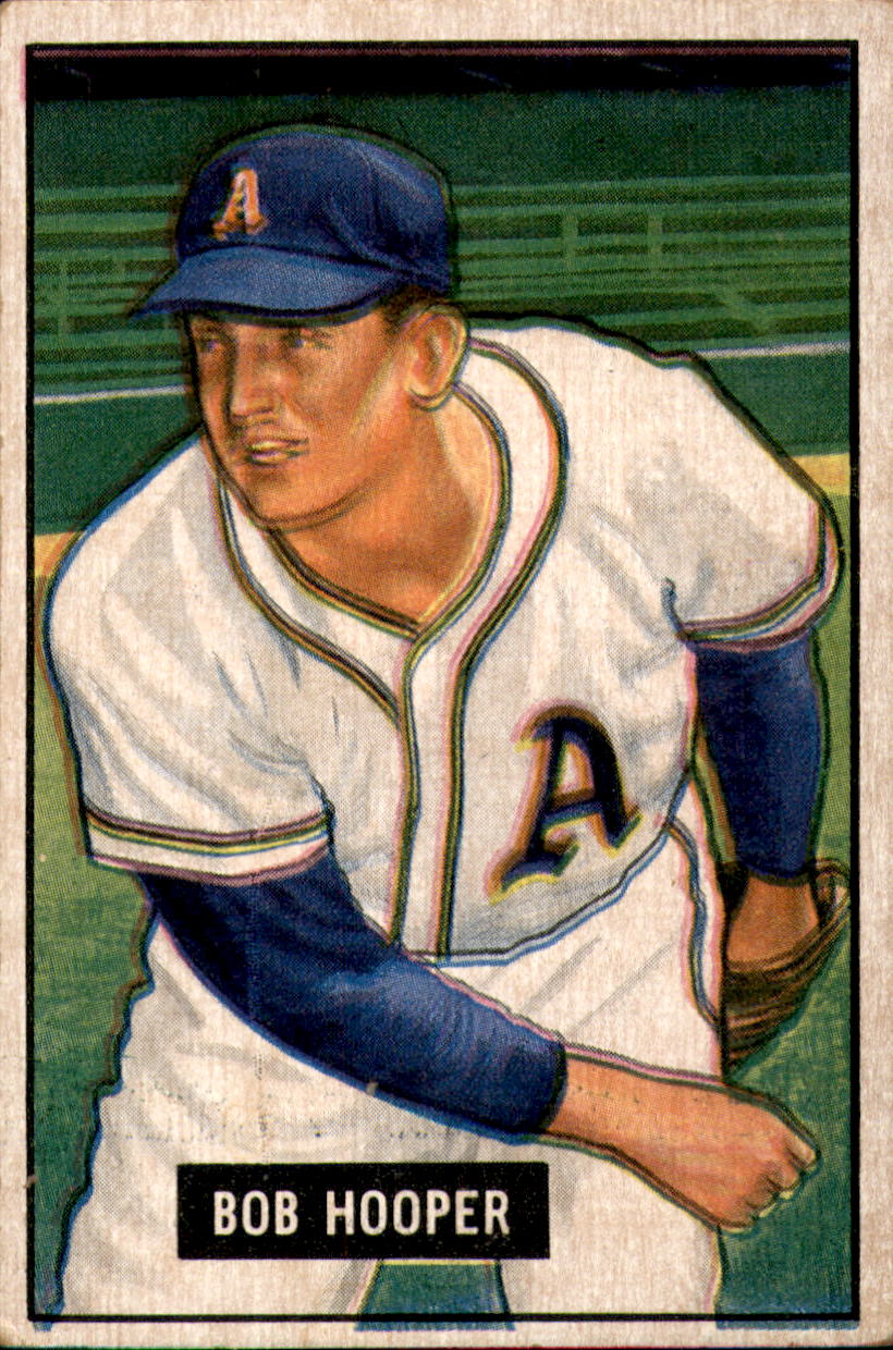 1951 Bowman #33 Bob Hooper RC