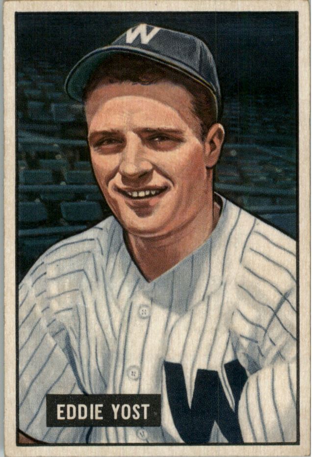 1951 Bowman #41 Eddie Yost