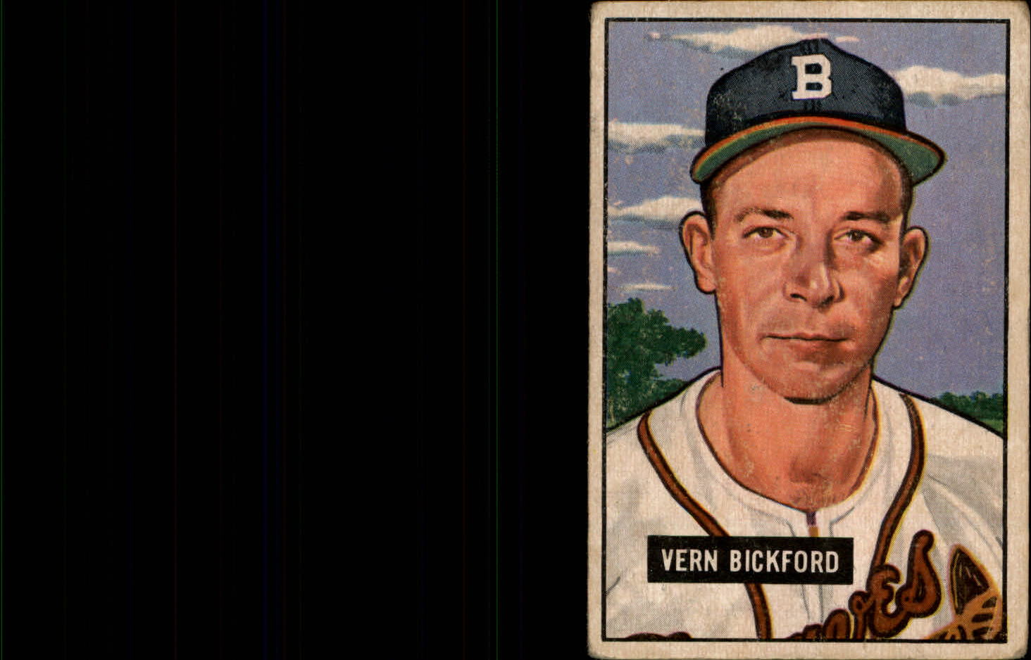 1951 Bowman #42 Vern Bickford
