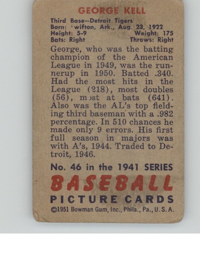 1951 BOWMAN BASEBALL ASSORTED SINGLES U-PICK