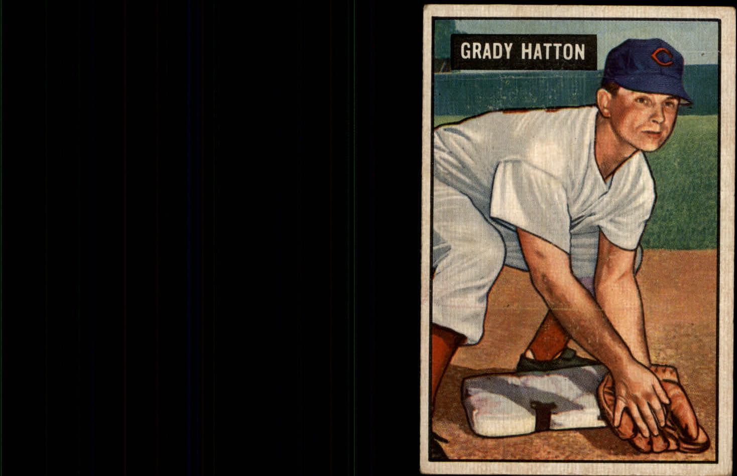 1951 Bowman #47 Grady Hatton