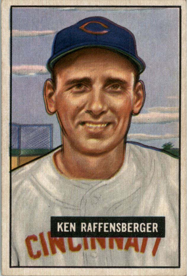 1951 Bowman #48 Ken Raffensberger