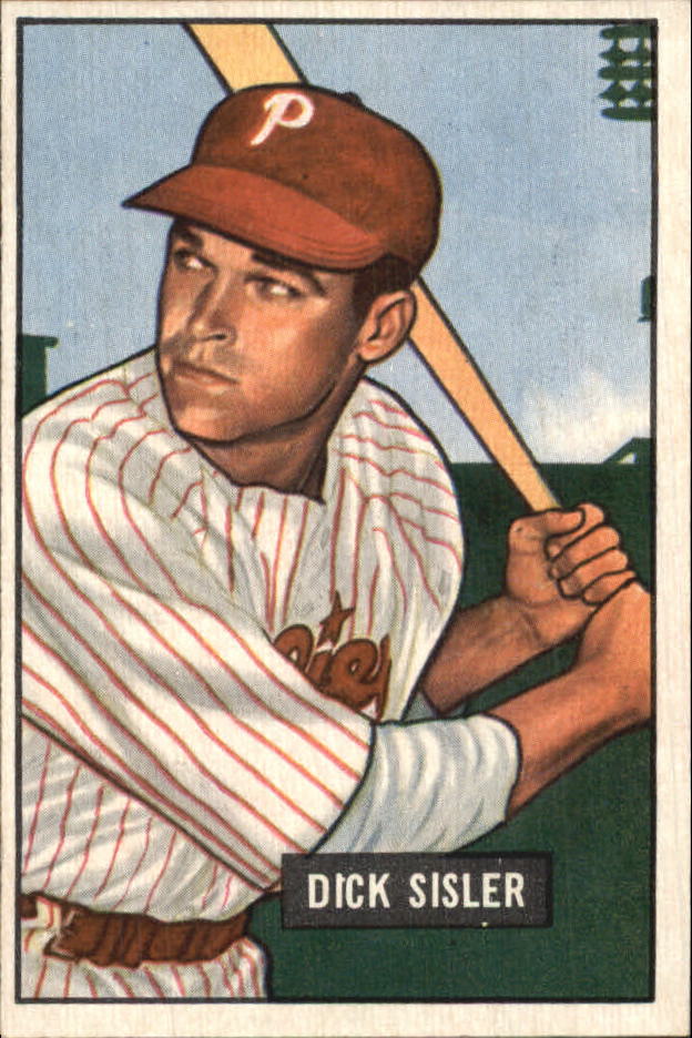 1951 Bowman #52 Dick Sisler