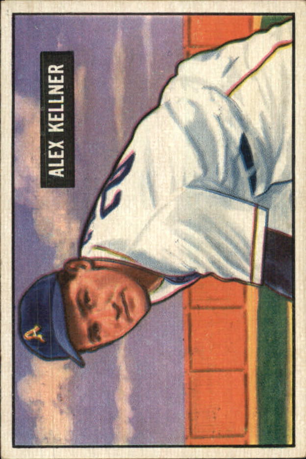 1951 Bowman #57 Alex Kellner