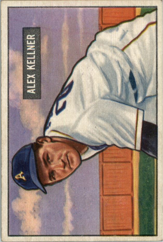 1951 Bowman #57 Alex Kellner