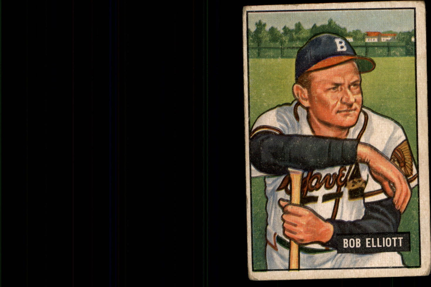 1951 Bowman #66 Bob Elliott