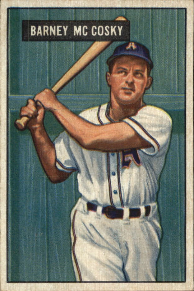 1951 Bowman #84 Barney McCosky