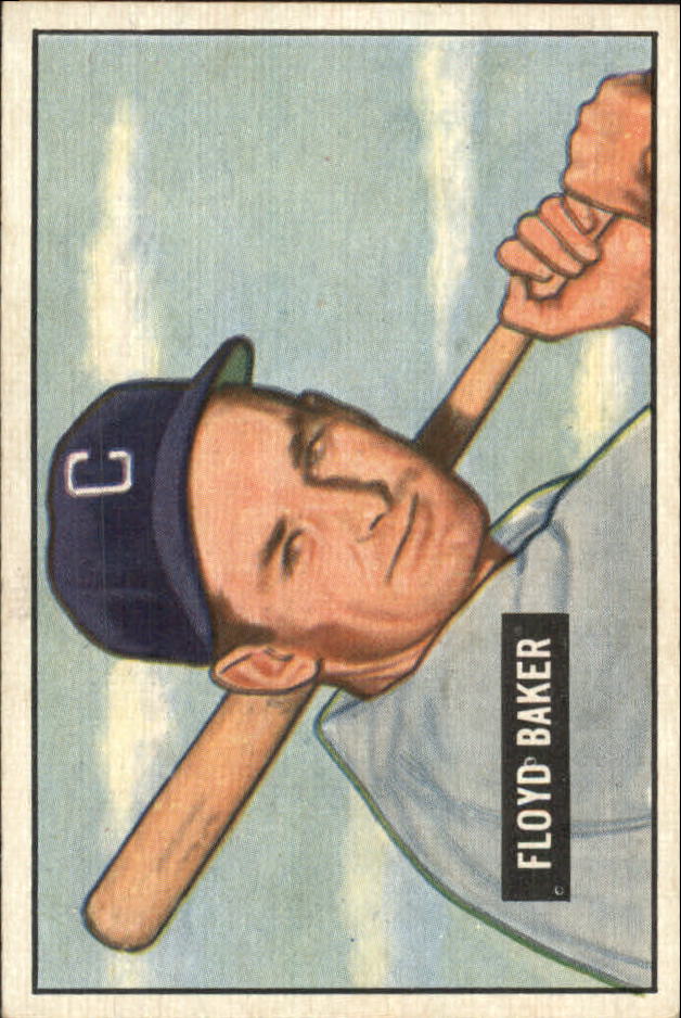 1951 Bowman #87 Floyd Baker