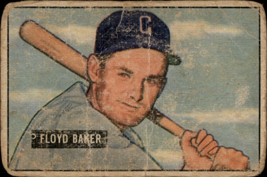 1951 Bowman #87 Floyd Baker
