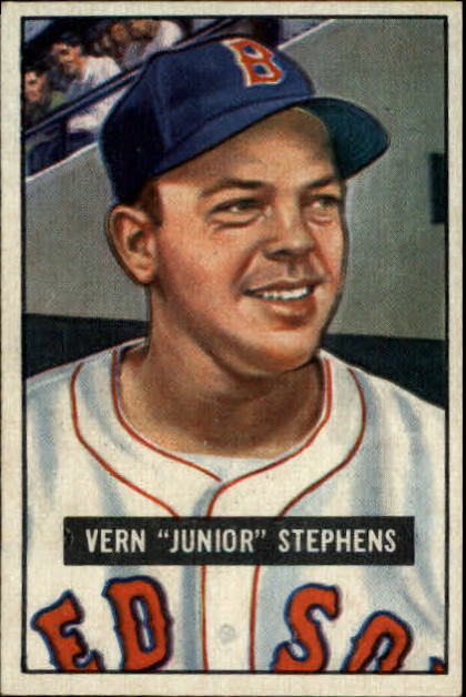 1951 Bowman #92 Vern Stephens