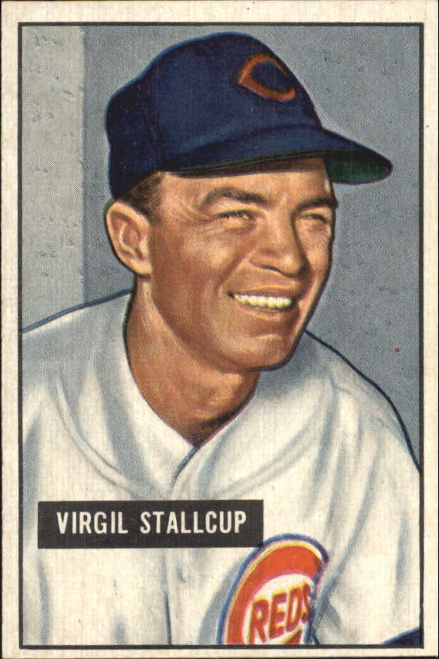 1951 Bowman #108 Virgil Stallcup