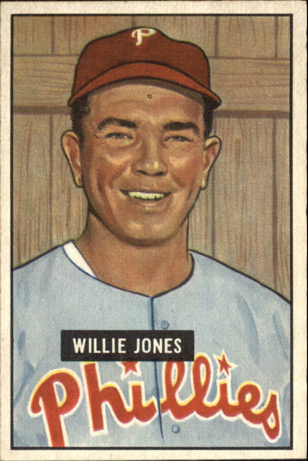 1951 Bowman #112 Willie Jones