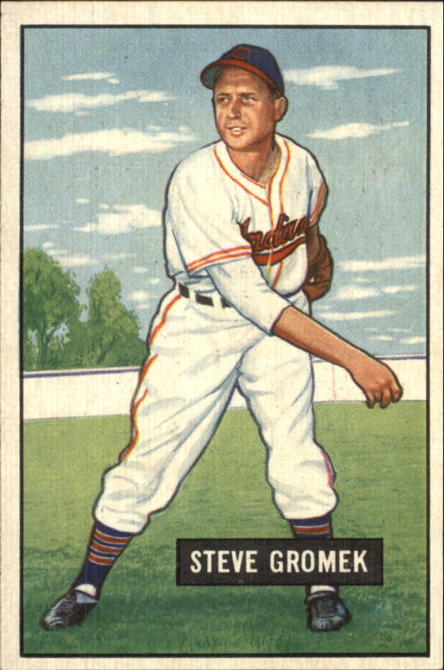 1951 Bowman #115 Steve Gromek