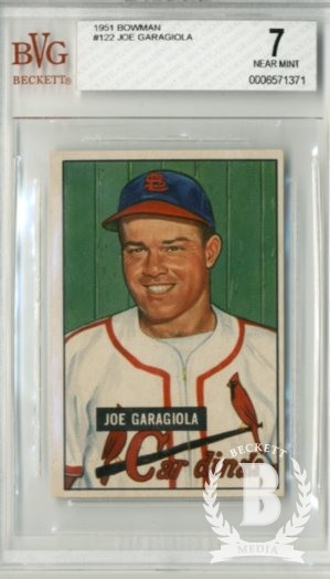1951 Bowman #122 Joe Garagiola RC