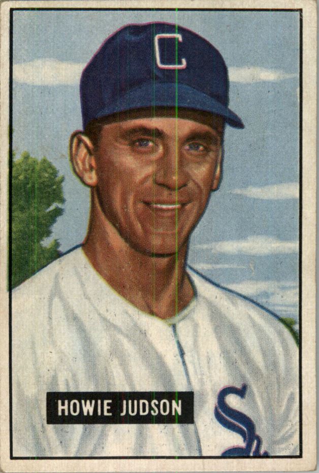 1951 Bowman #123 Howie Judson