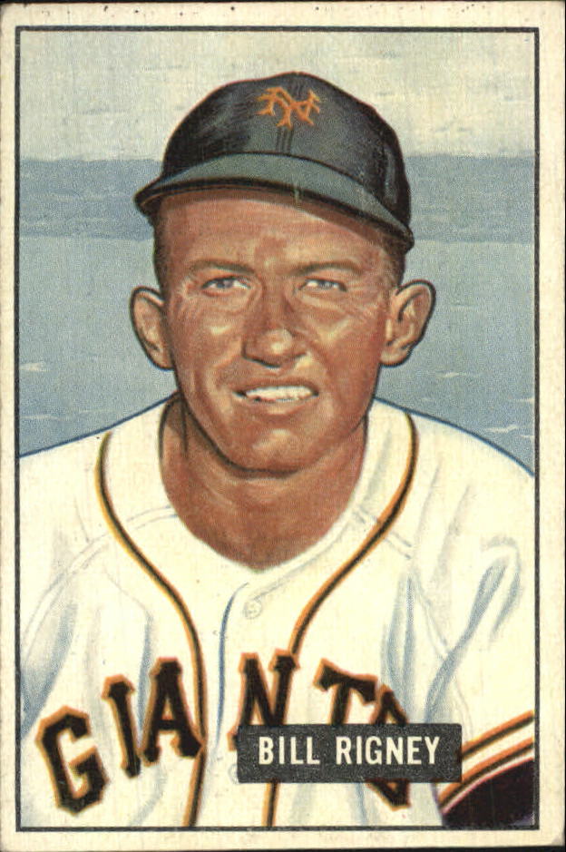 1951 Bowman #125 Bill Rigney