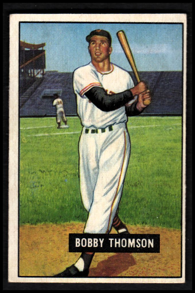 1951 Bowman #126 Bobby Thomson