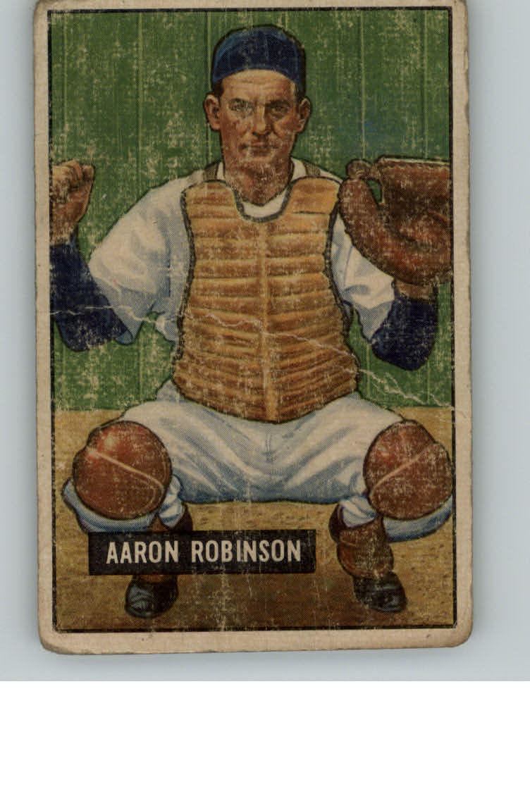1951 Bowman #142 Aaron Robinson