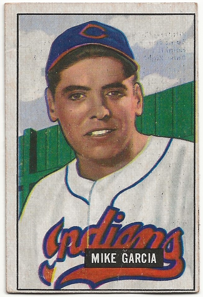 1951 Bowman #150 Mike Garcia