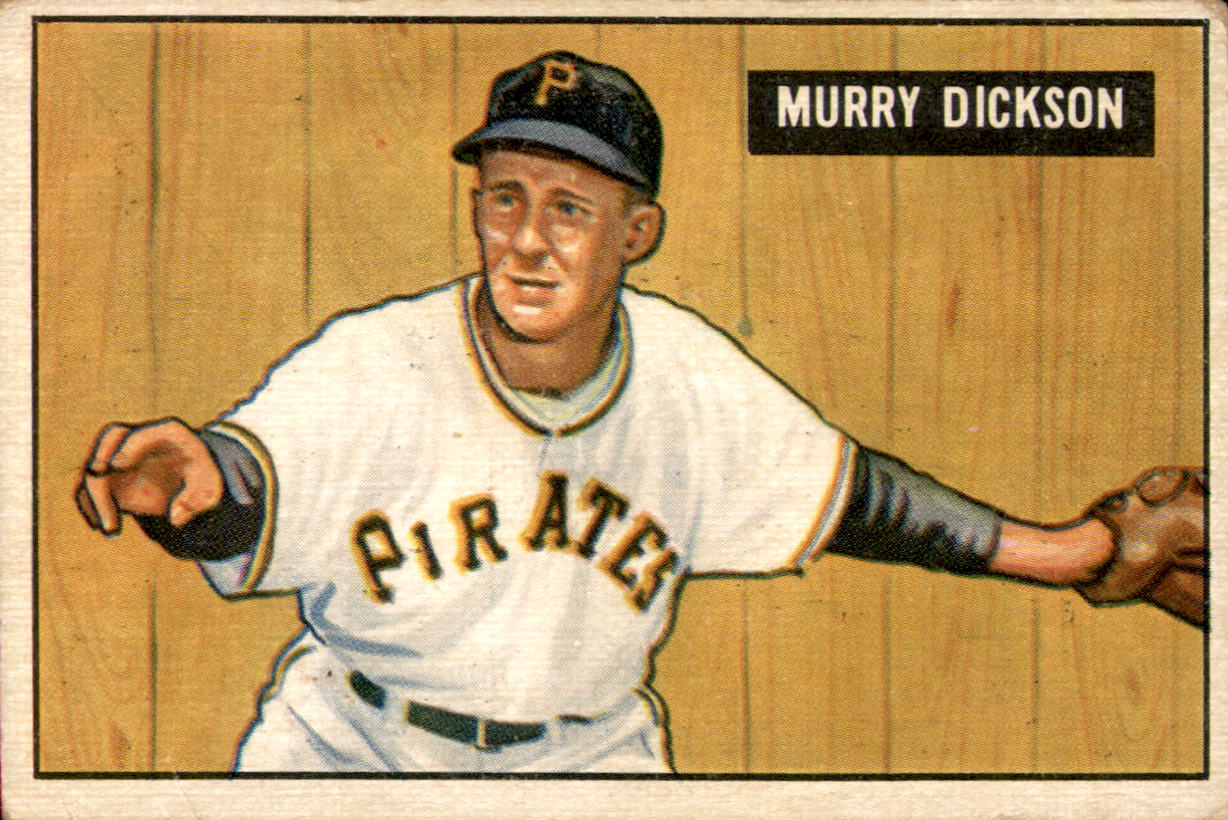 1951 Bowman #167 Murry Dickson