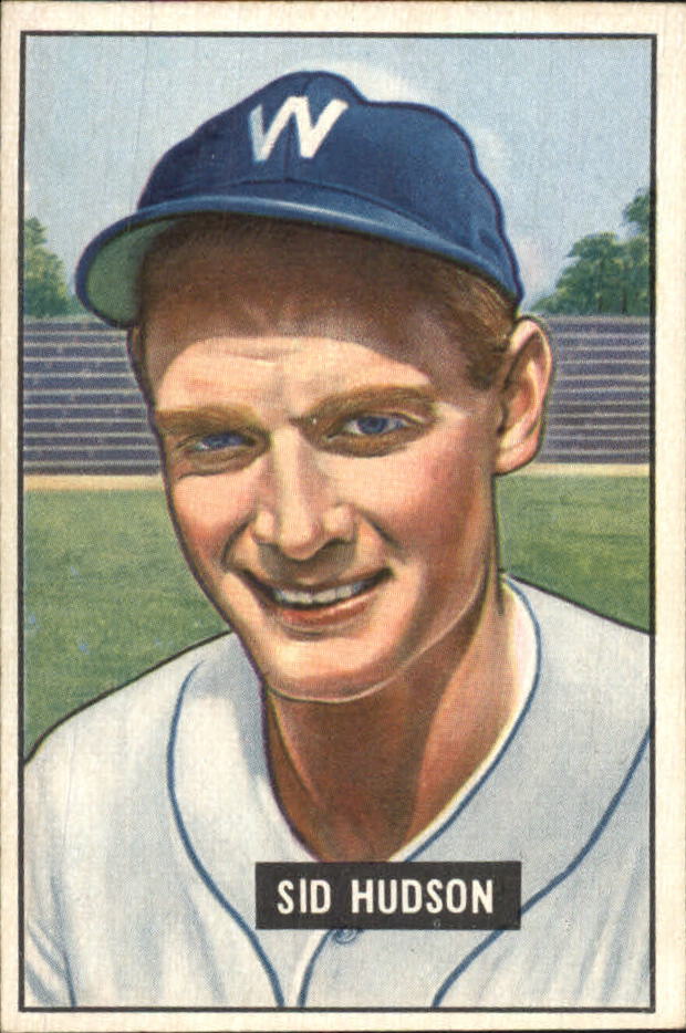 1951 Bowman #169 Sid Hudson