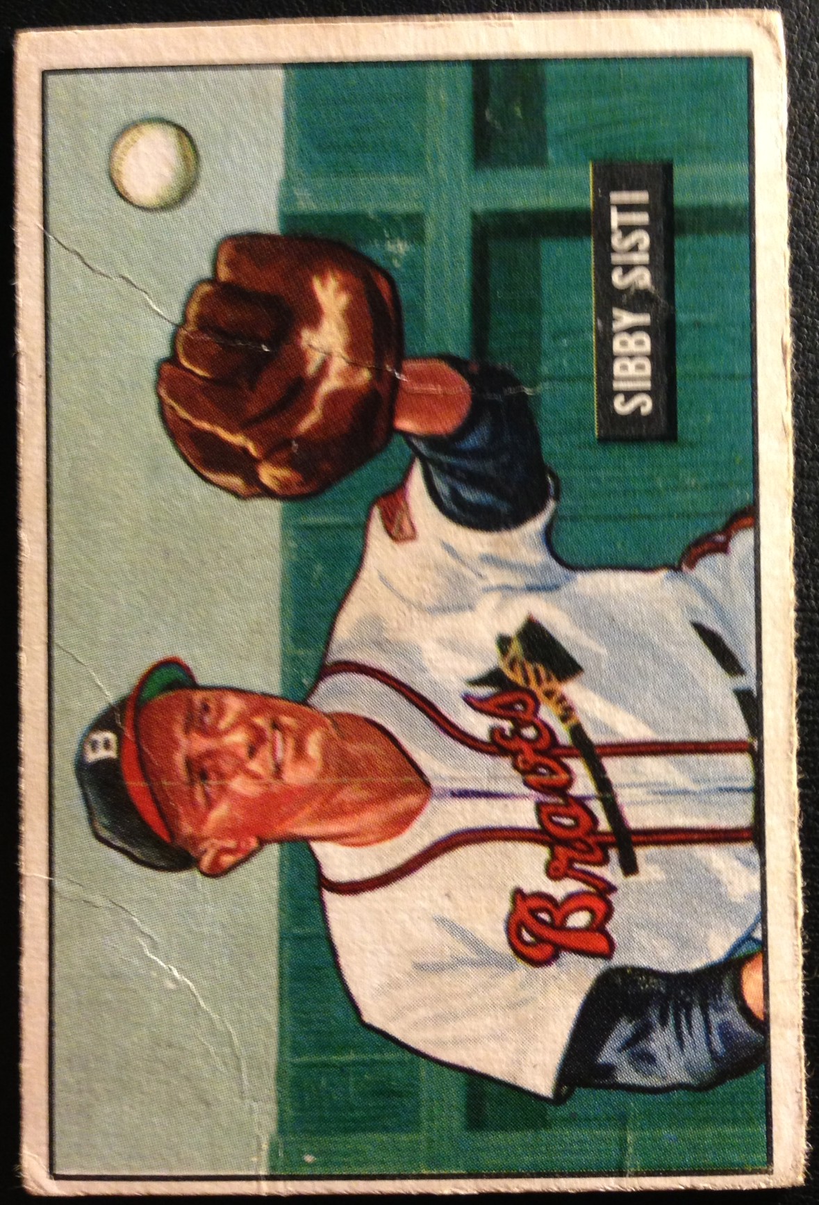 1951 Bowman #170 Sibby Sisti