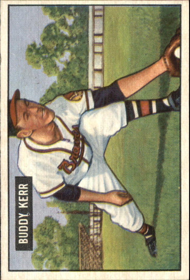 1951 Bowman #171 Buddy Kerr
