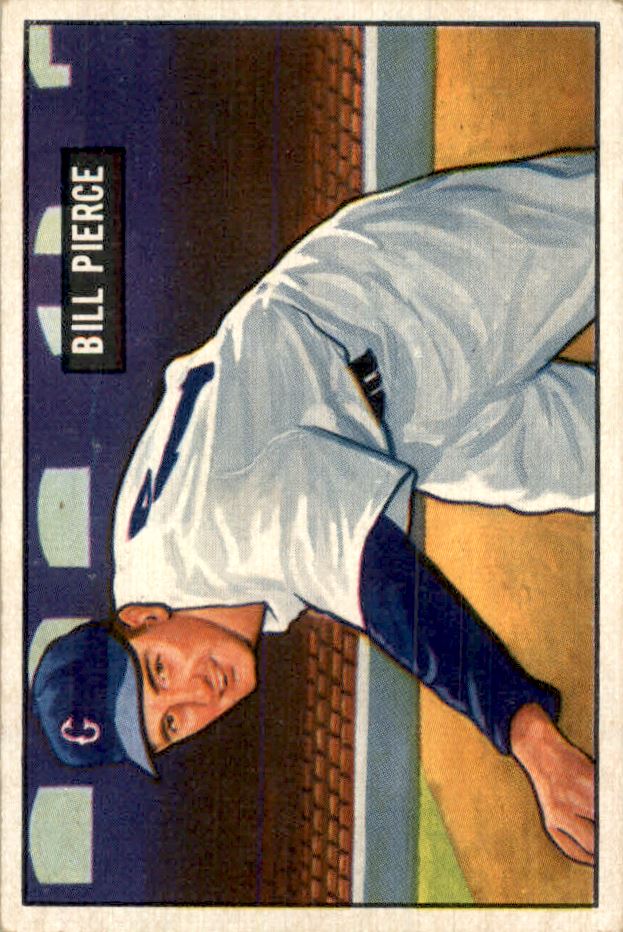 1951 Bowman #196 Billy Pierce RC