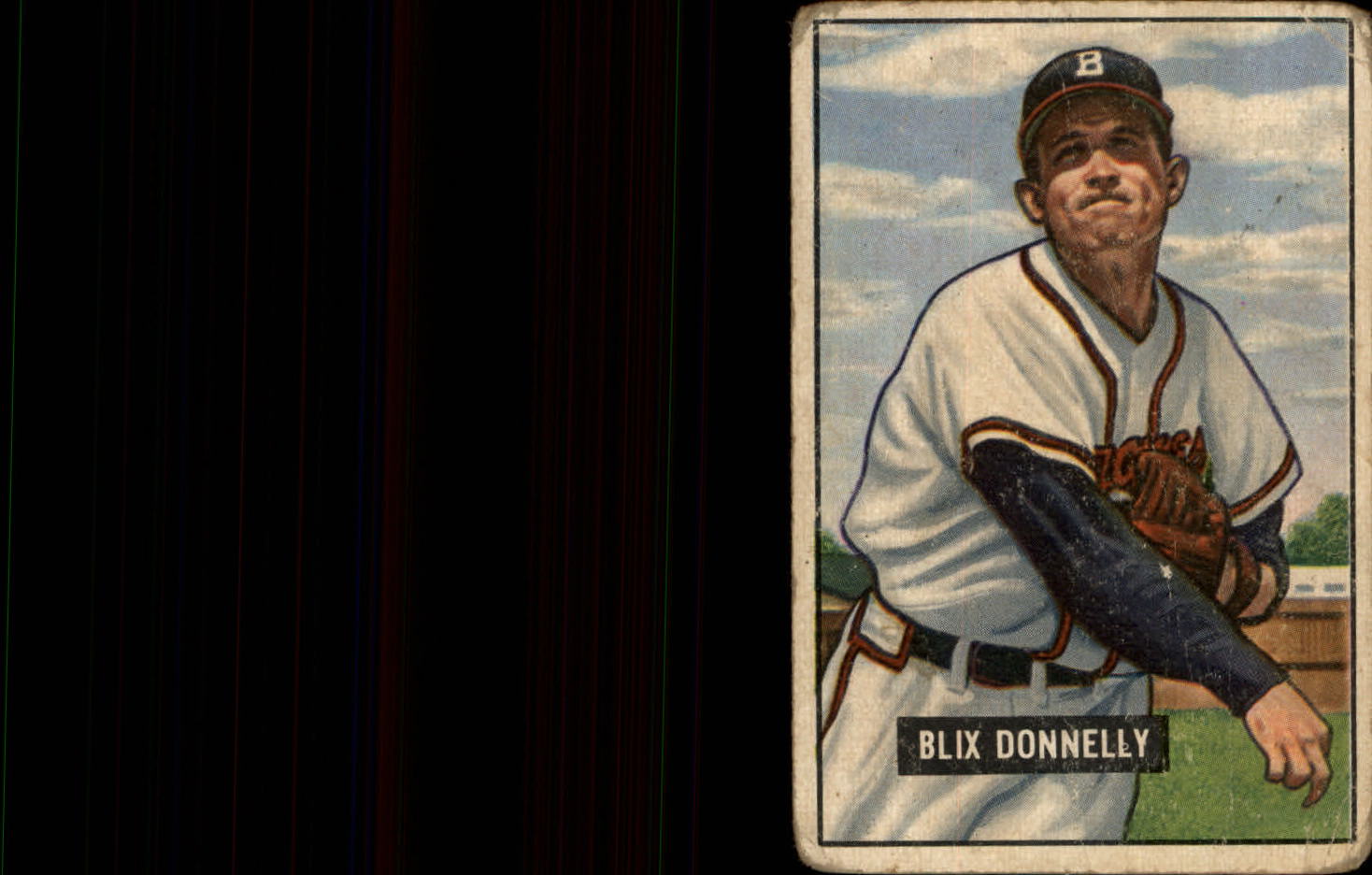 1951 Bowman #208 Blix Donnelly