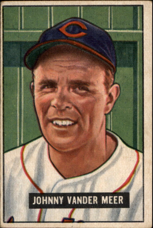 1951 Bowman #223 Johnny VanderMeer